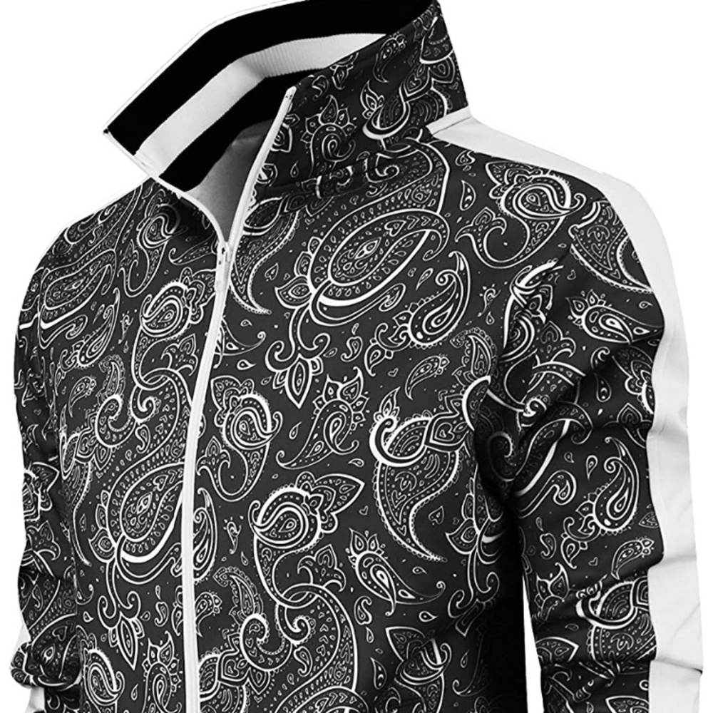 ATHLETIC SLIM DESIGN SIDE TAPPED TRACKSUIT